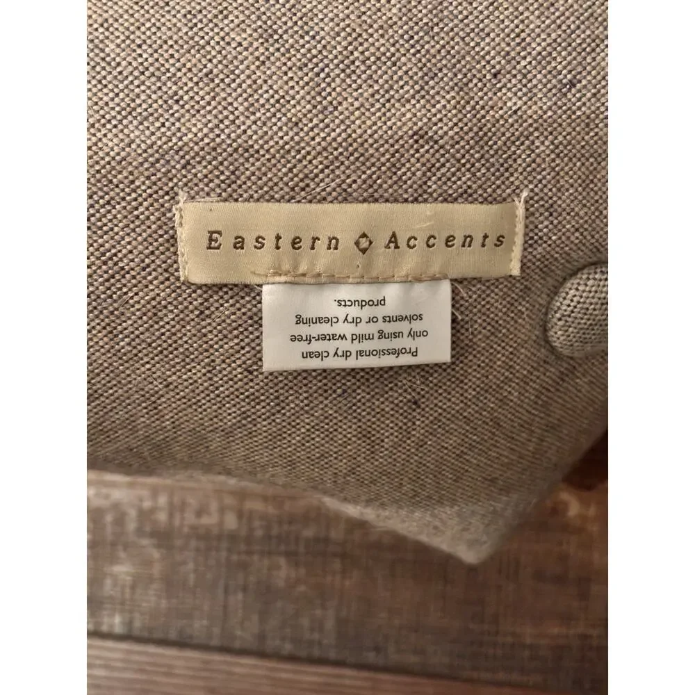 Eastern Accents Arthur Ochre Bed Scarf for KING Bed Blue Gold